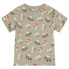 طقم شورت للأولاد باللون الأبيض والأخضر والبرتقالي, 1, hi-res