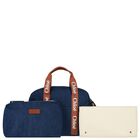 Navy Blue Logo Baby Changing Bag, 1, hi-res