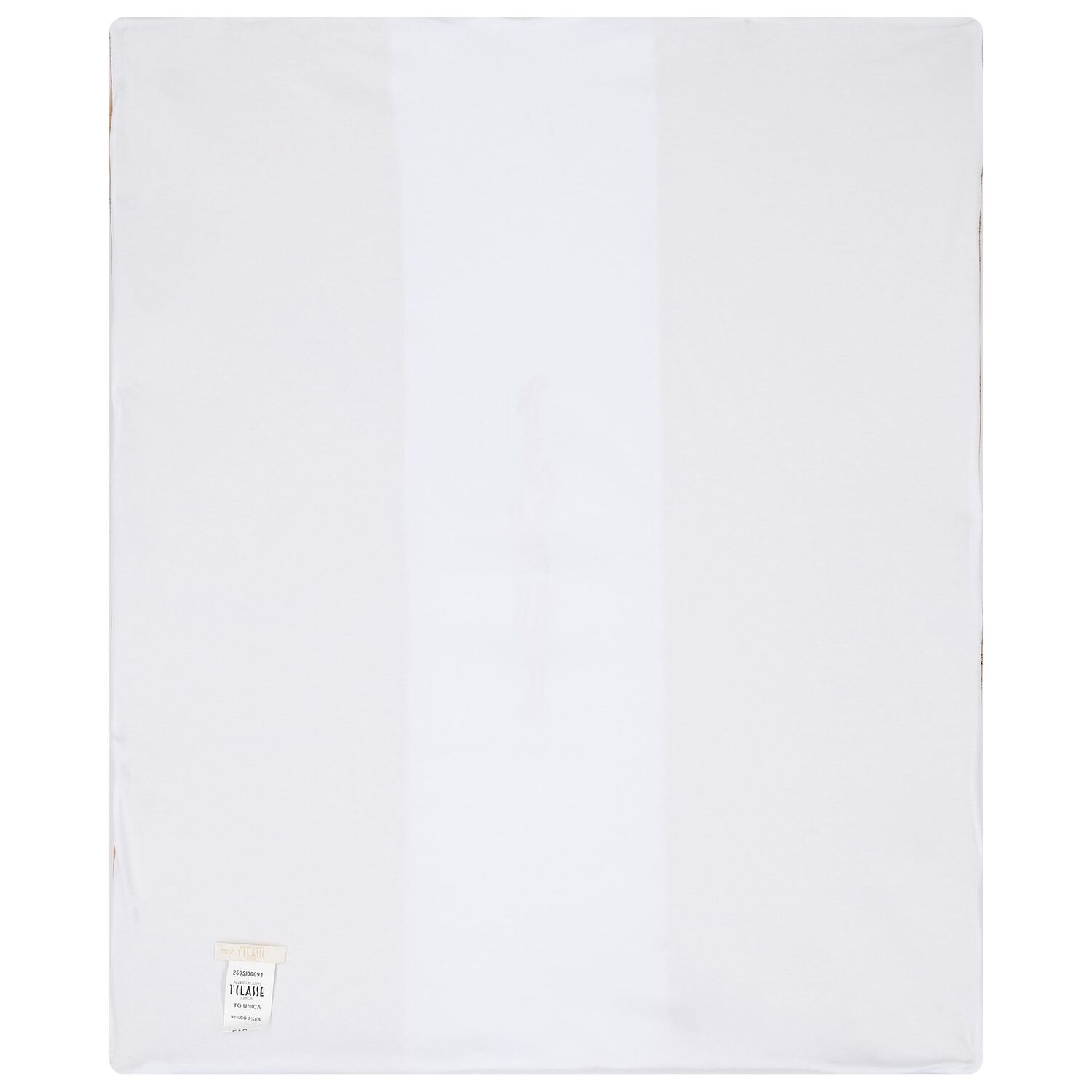 White & Beige Geo Map Baby Blanket, 1, hi-res