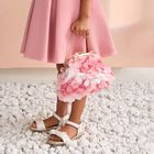 Girls Pink & White Floral Bag, 1, hi-res