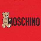 Younger Red Teddy Bear Logo T-Shirt, 4, hi-res