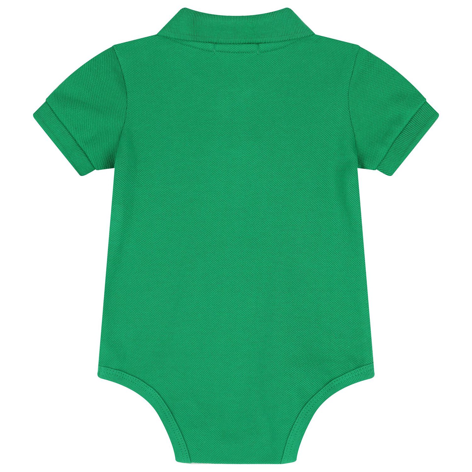 Baby Boys Green Logo Bodysuit, 1, hi-res