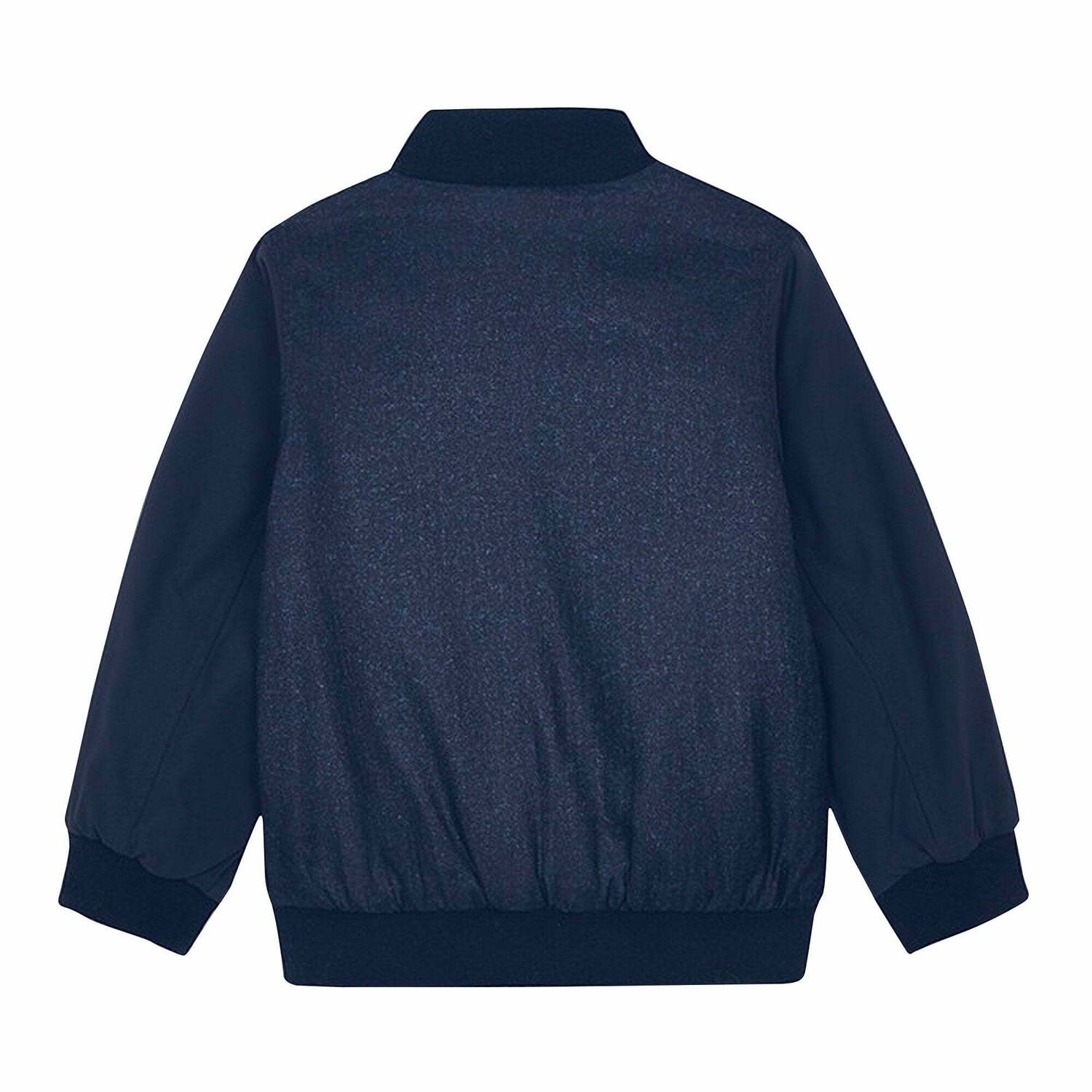 Boys Navy Blue Bomber Jacket, 1, hi-res image number null