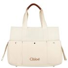 Ivory Logo Baby Changing Bag, 1, hi-res