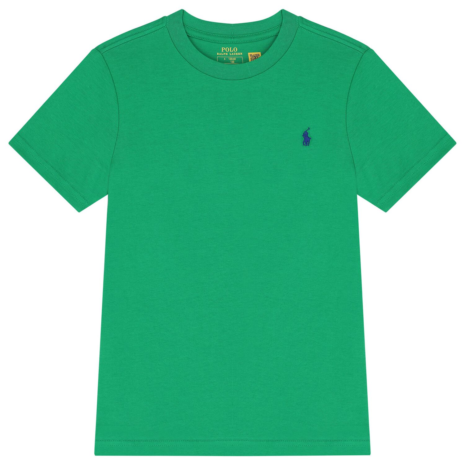 Boys Green Logo T-Shirt, 1, hi-res