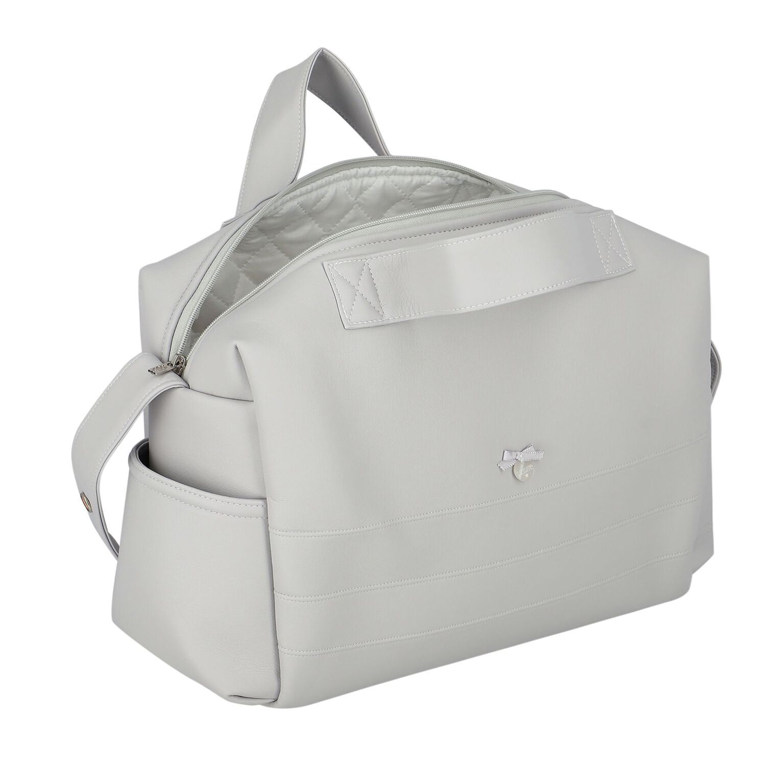 شنطة مواليد باللون الرمادى للأطفال , 2, hi-res