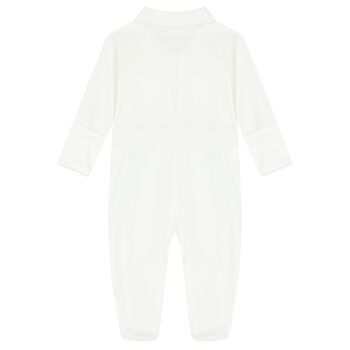 Unisex White Babygrow
