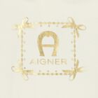 طقم هدايا للبنات باللون العاجي والذهبي بشعار, 1, hi-res