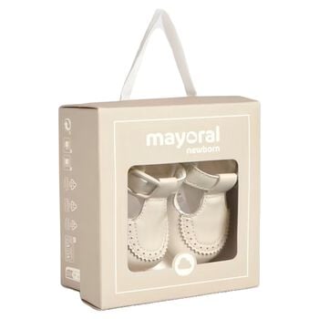 Baby Boys Ivory Pre Walker Shoes