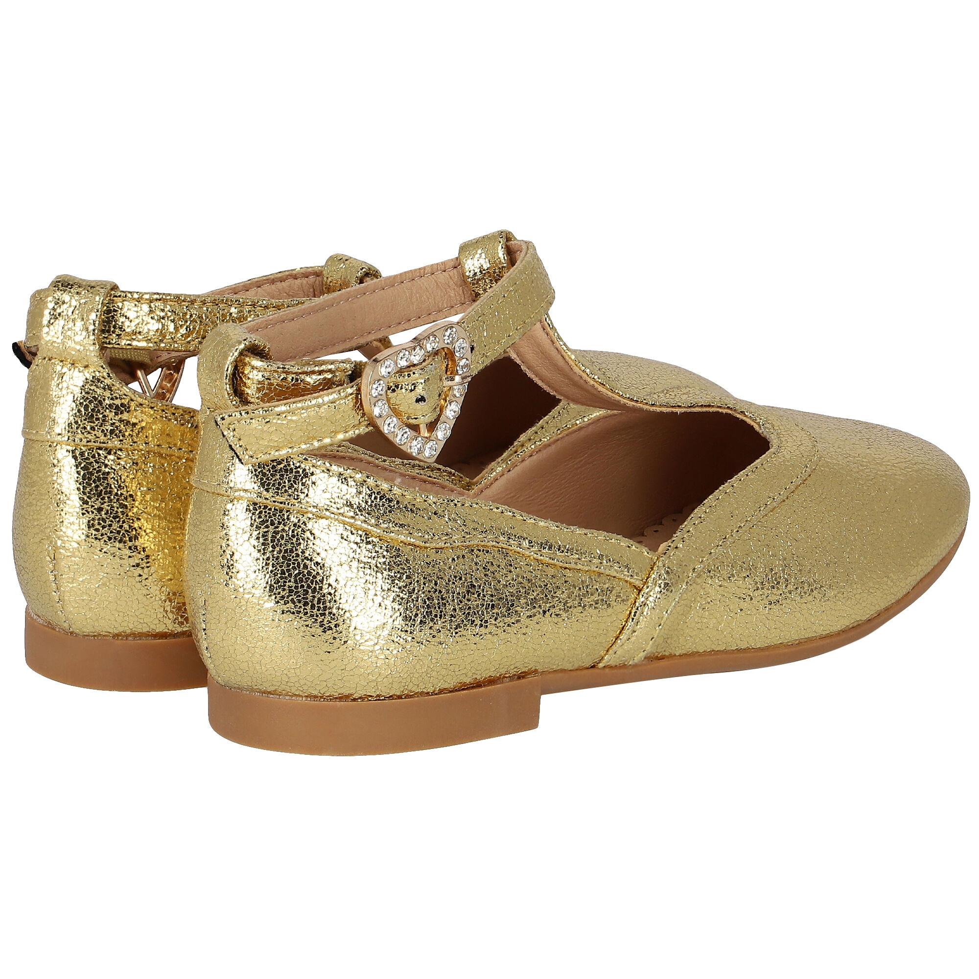 Baby girl gold shop shoes size 3