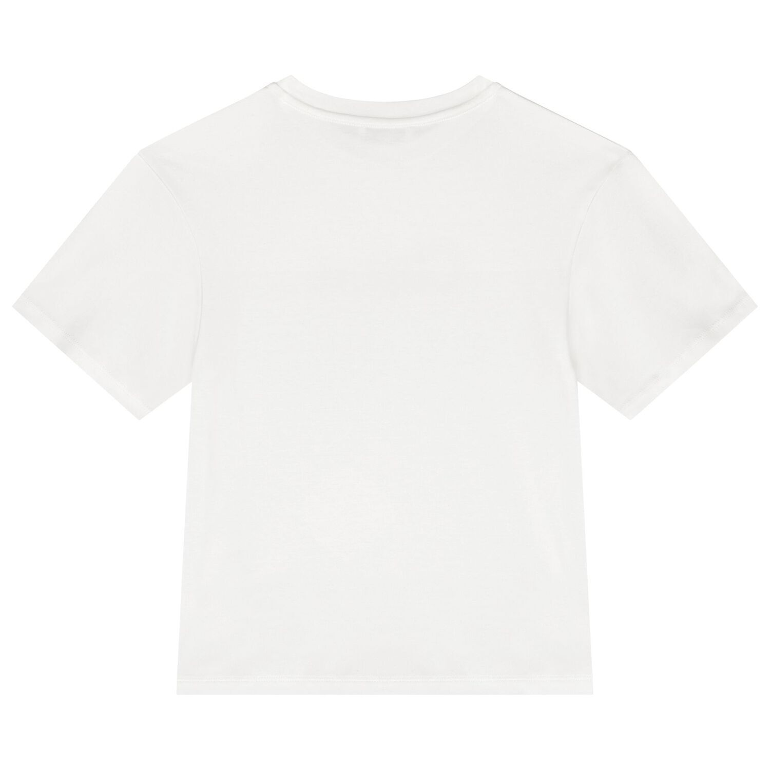 Girls Ivory Logo T-Shirt, 1, hi-res