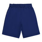 Boys White & Navy Blue Short Set, 1, hi-res