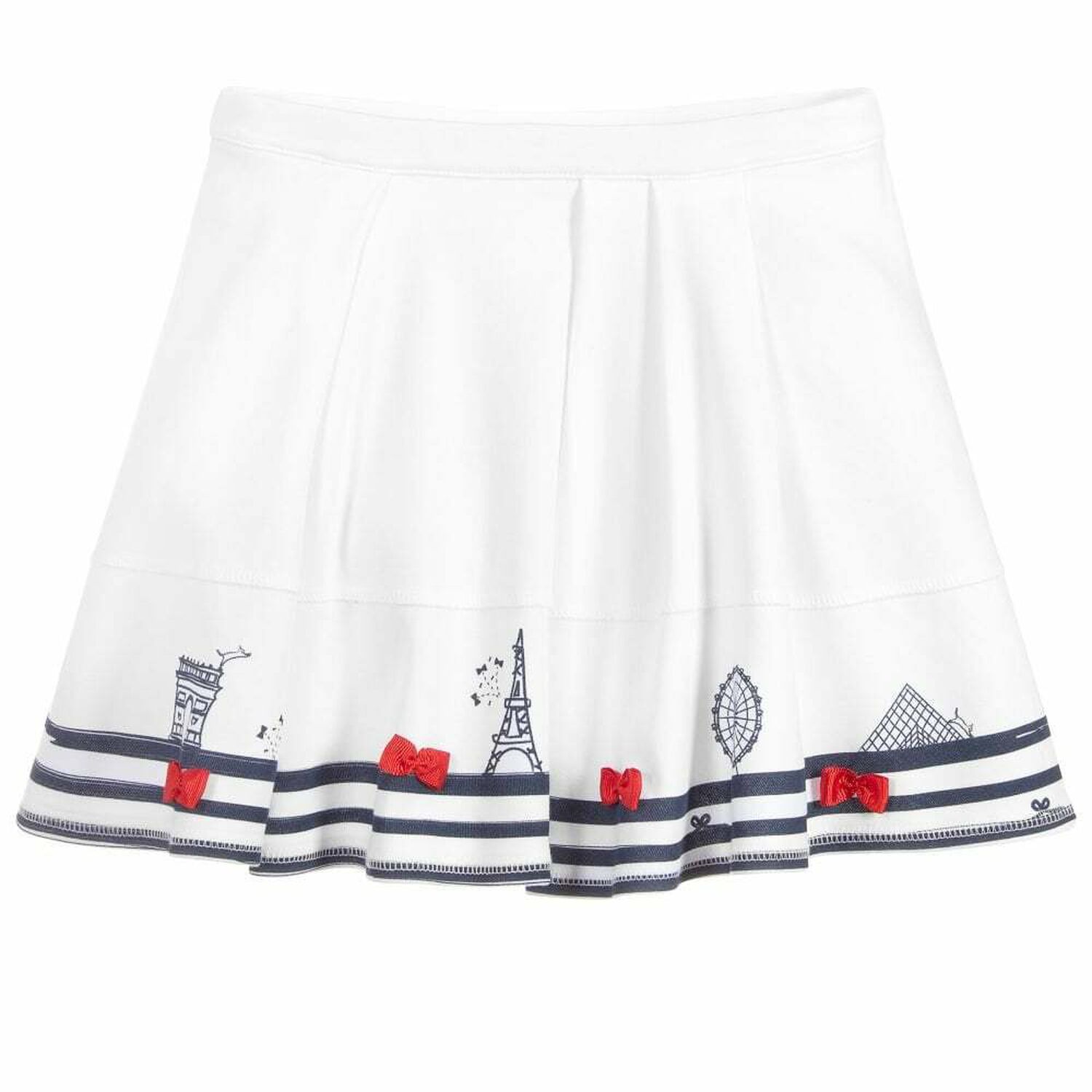 تنورة باللون الابيض والازرق, 1, hi-res image number null