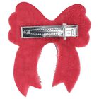 Girls Pink Bow Sequin Hairclips ( 2-Pack ), 1, hi-res