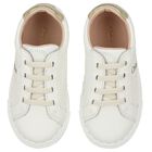 Girls Ivory Logo Trainers, 1, hi-res
