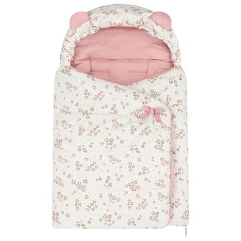 Baby Girls Ivory & Pink Nest