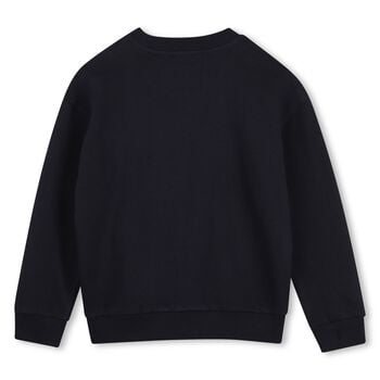 Navy Blue Tiger Logo Sweatshirt