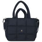 Navy Blue Logo Baby Changing Bag, 1, hi-res