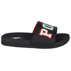 سلايدر بالشعار بالون الأسود للأولاد, 1, hi-res