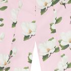 Girls Pink Floral Trousers Set, 1, hi-res