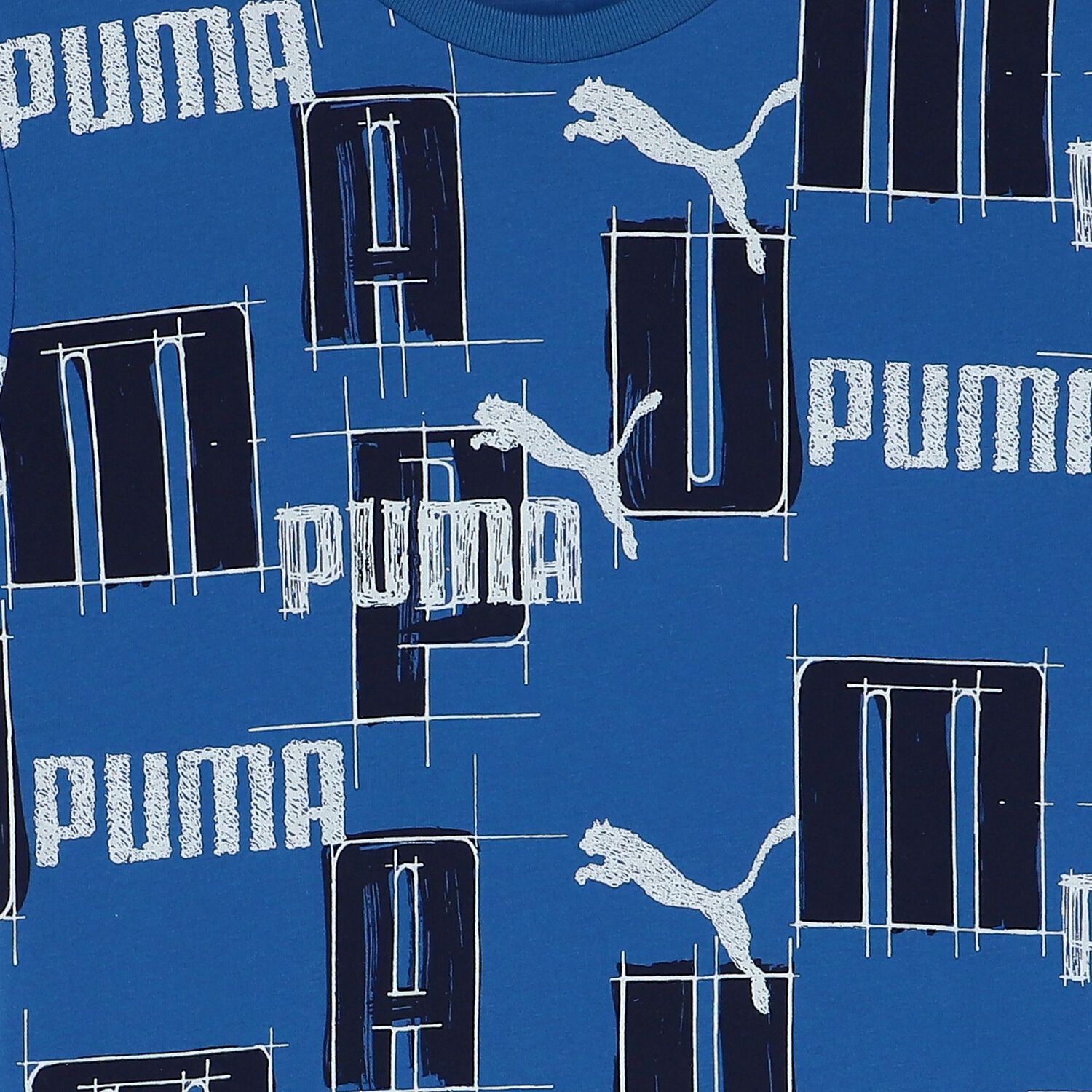 Boys Blue Logo T-Shirt, 2, hi-res