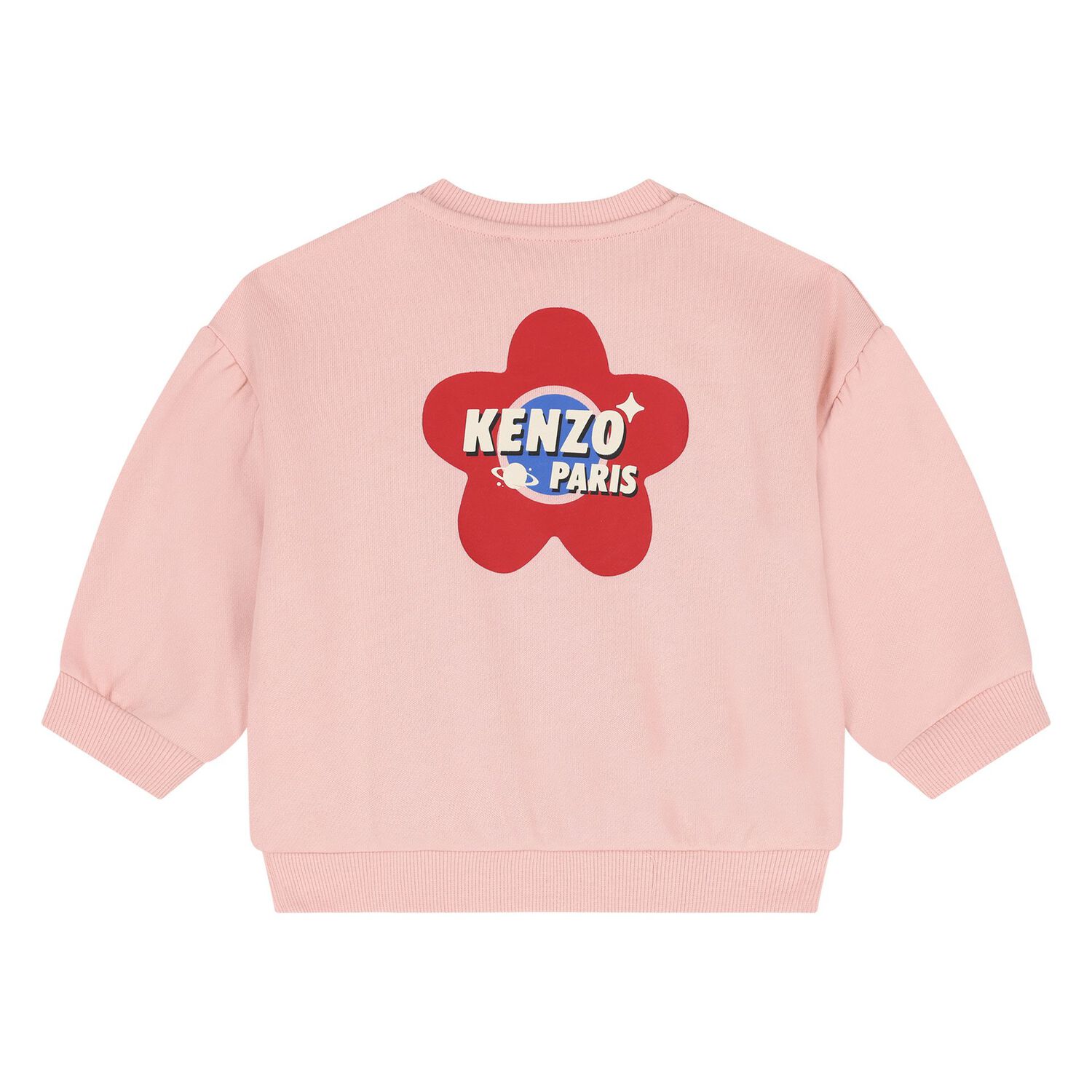 Younger Girls Pink Logo Tracksuit, 1, hi-res