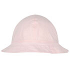 Baby Girls Pink Logo Reversible Hat, 1, hi-res