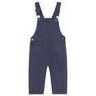 Younger Boys Navy Blue Dungaree, 1, hi-res