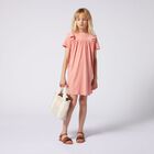 Girls Pink Logo Dress, 2, hi-res