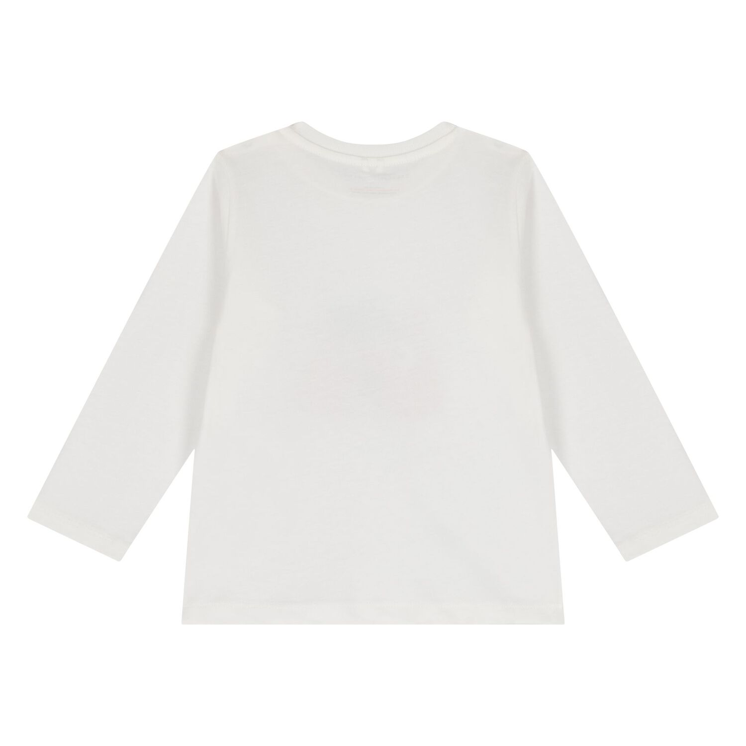 Younger Boys Ivory Squirrel Long Sleeve Top, 1, hi-res
