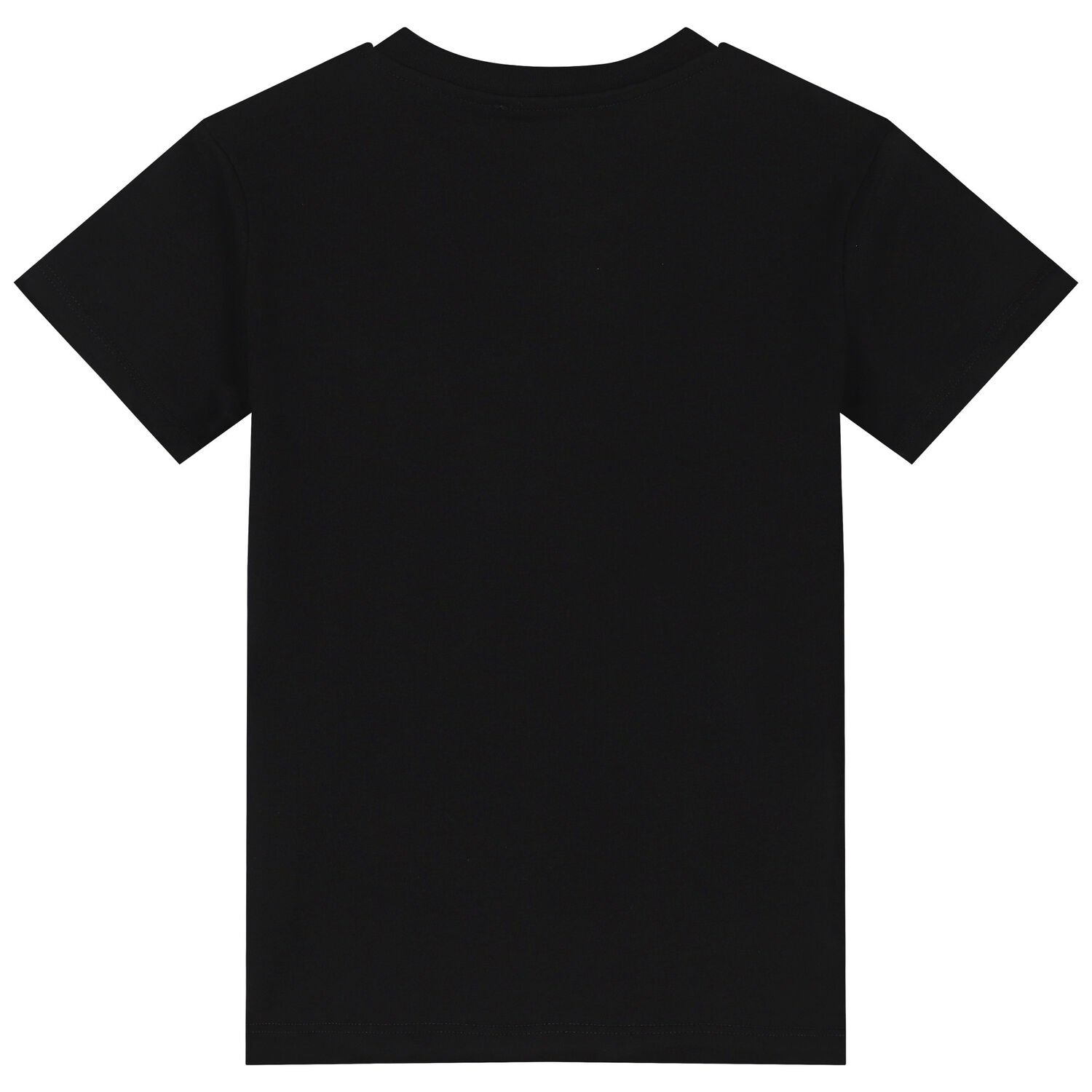 تيشيرت بالشعار باللون الاسود للاولاد, 2, hi-res