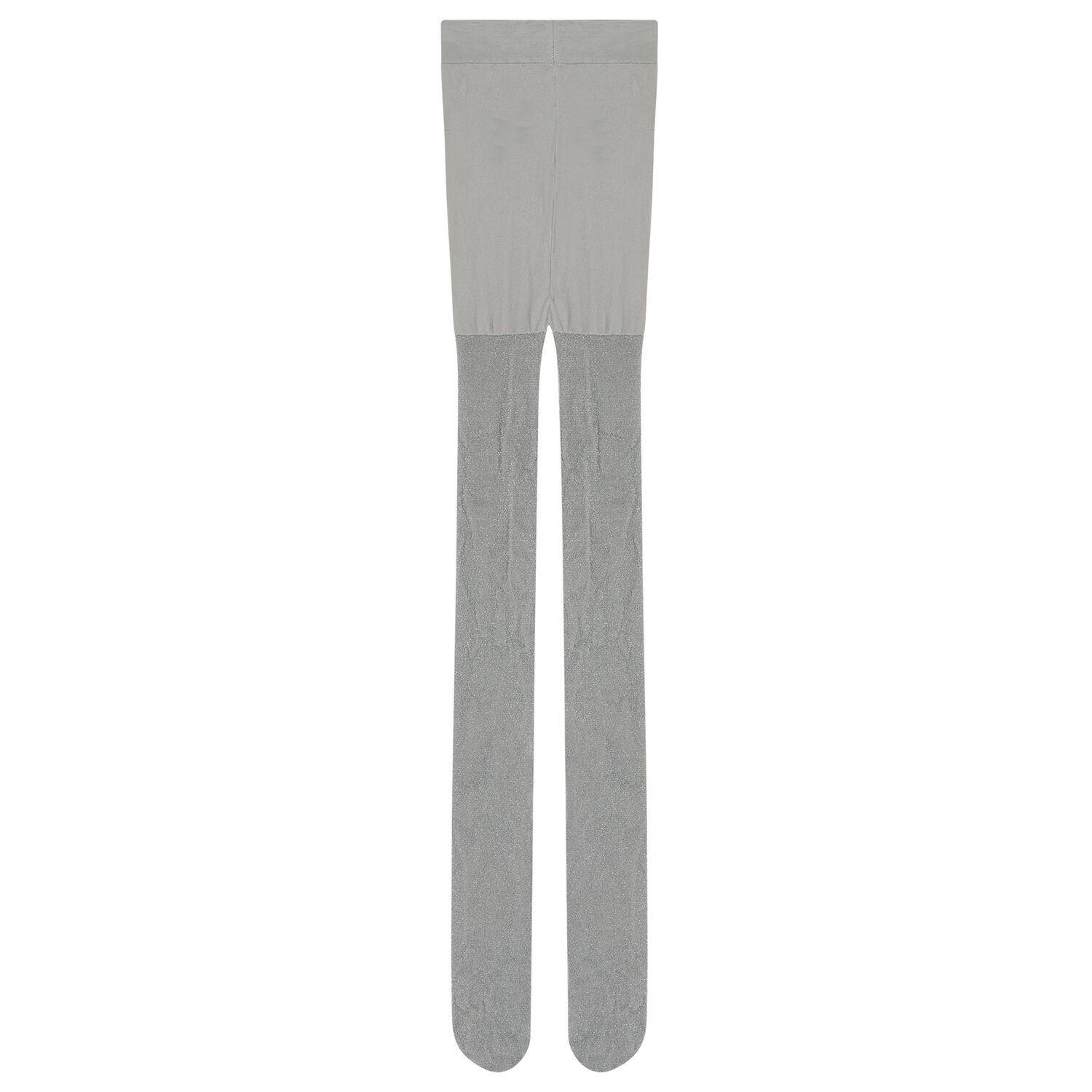 Girls Grey Shimmer Tights, 1, hi-res