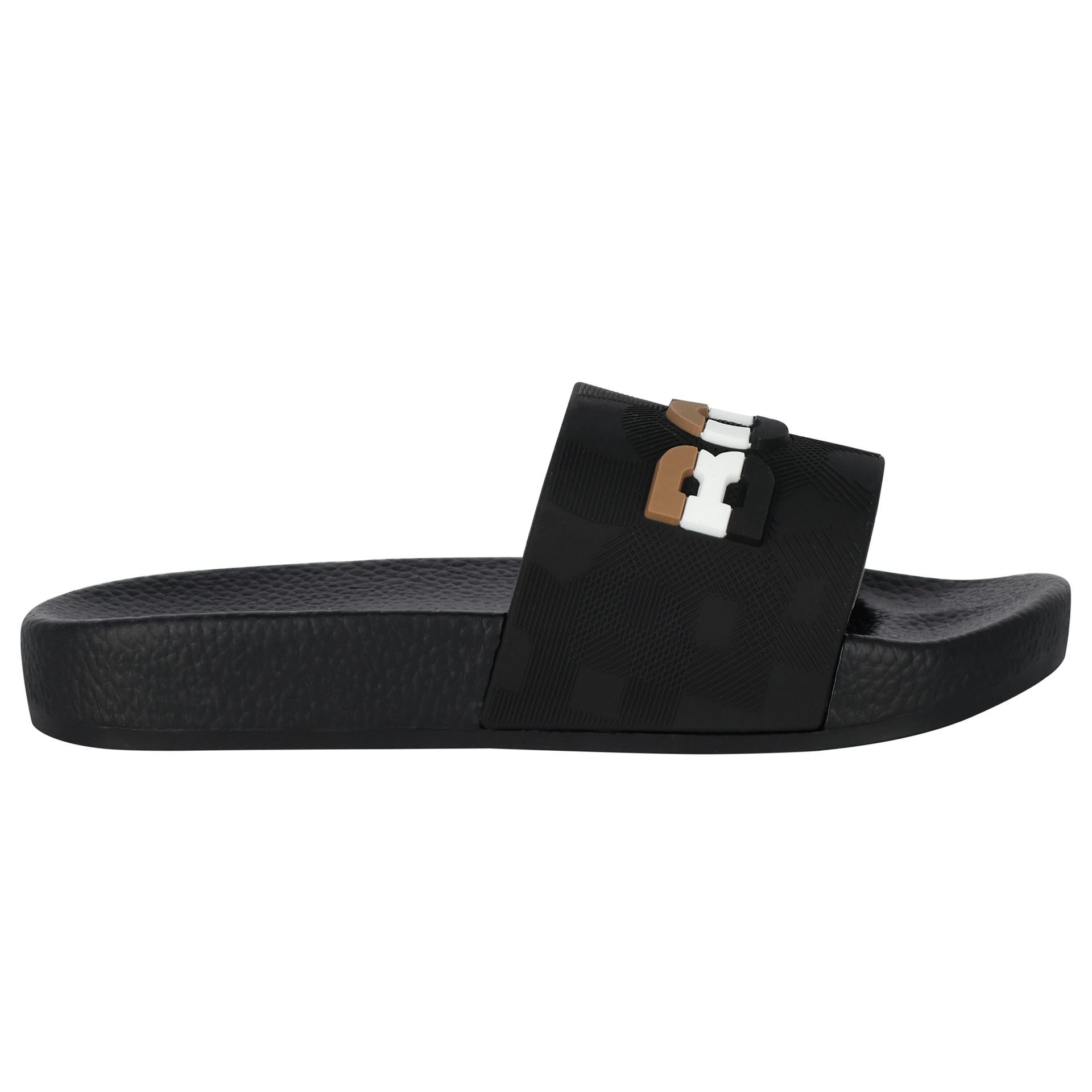 BOSS Boys Black Logo Sliders Junior Couture UAE