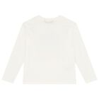 Boys White & Green Long Sleeve Top, 1, hi-res