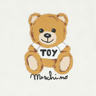 Ivory Teddy Logo Baby Blanket, 1, hi-res