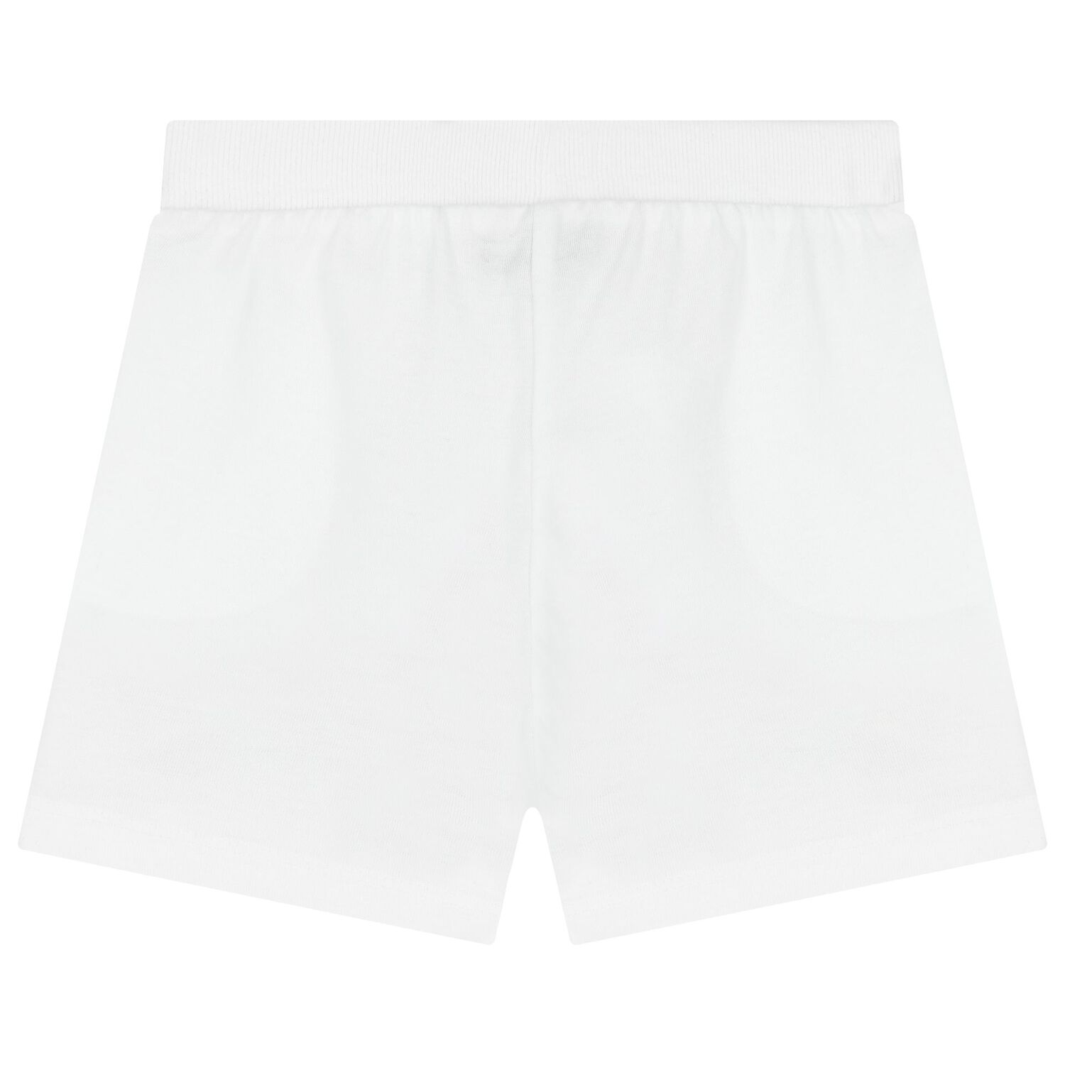 Younger White Teddy Bear Logo Shorts, 1, hi-res image number null