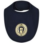 طقم أفرول هدايا بالشعار باللون الذهبي و الكحلي, 2, hi-res