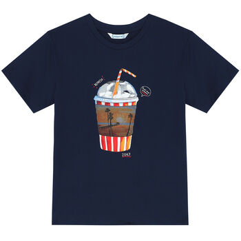 Boys Navy Blue T-Shirt