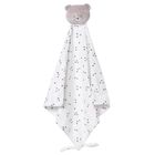 White Teddy Bear Baby Doudou Comforter, 1, hi-res