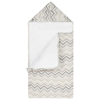 Grey Zig Zag Baby Nest