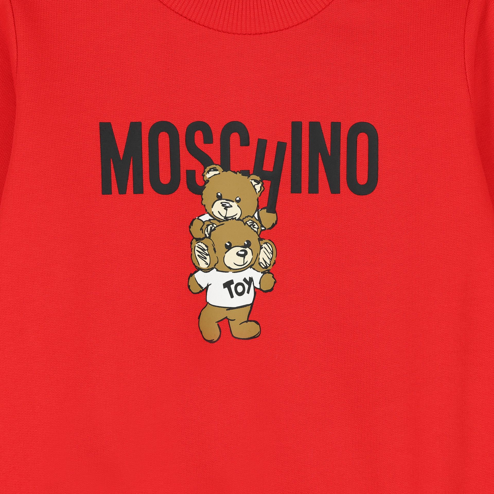 Moschino red sweatshirt online