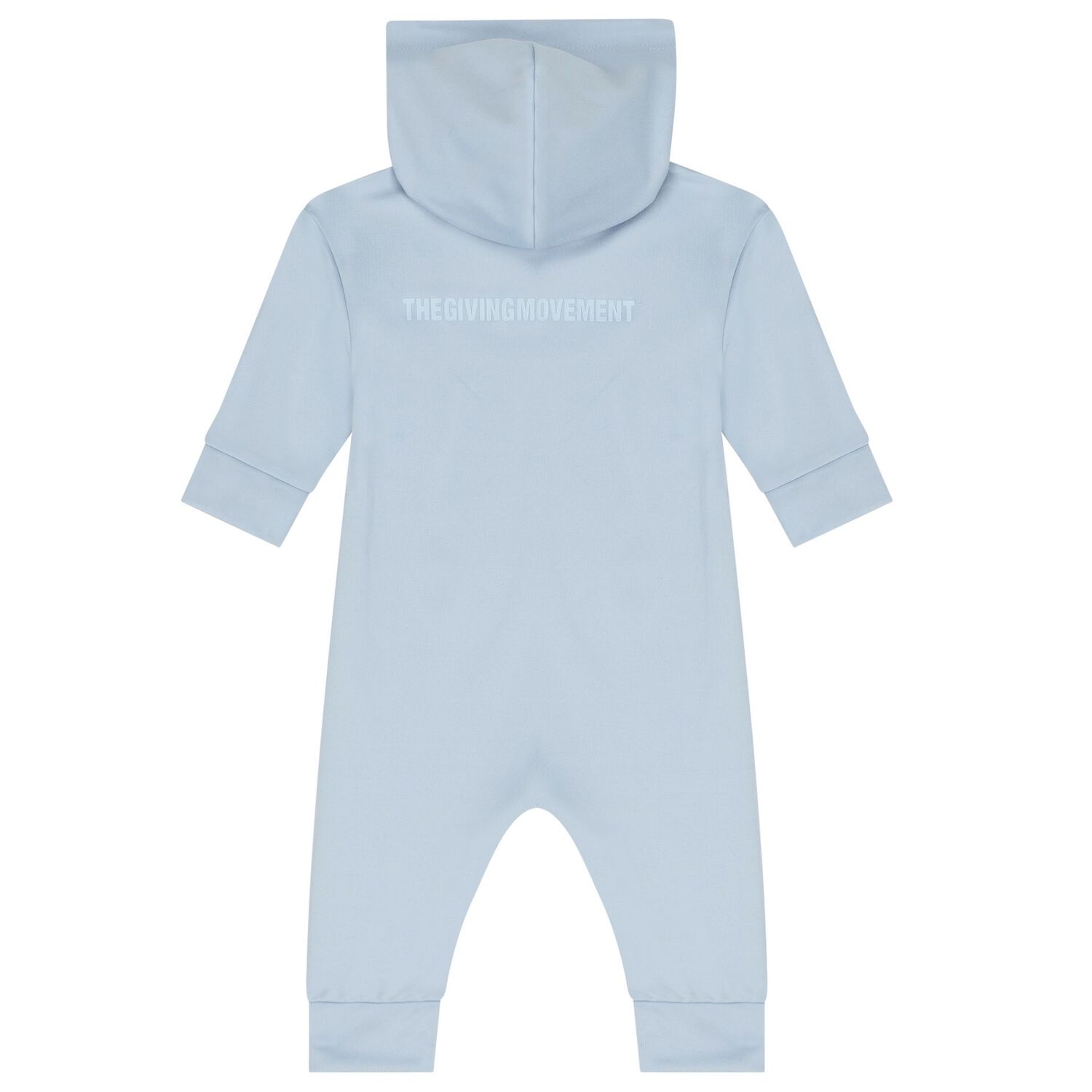 Blue Logo Softskin Baby Romper, 1, hi-res