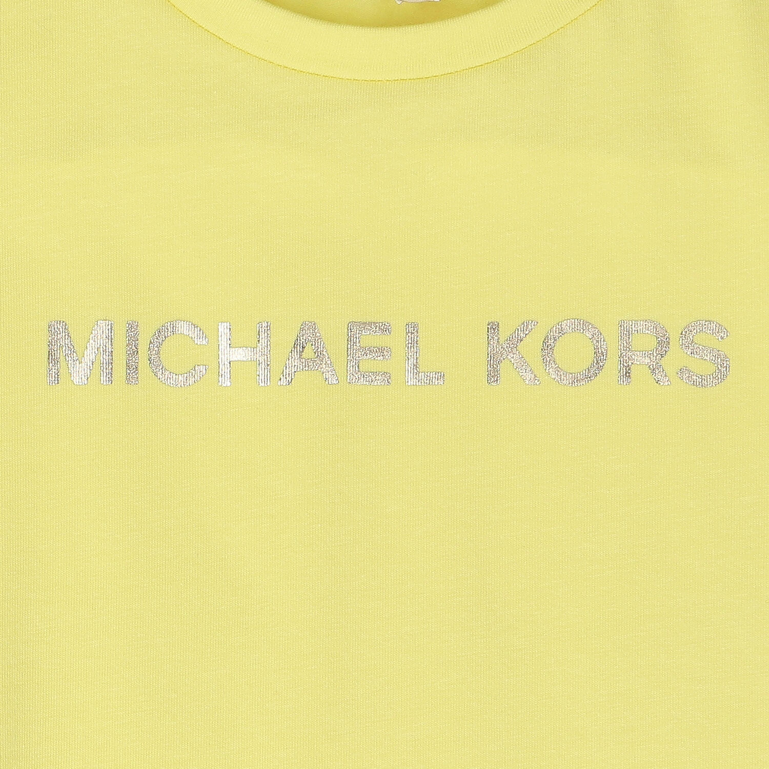 Girls Yellow Logo Dress, 1, hi-res