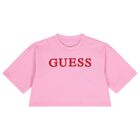 Girls Pink Logo T-Shirt, 1, hi-res