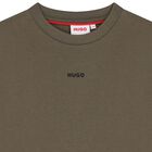 تي شيرت أولاد بالشعار باللون الأخضر, 4, hi-res