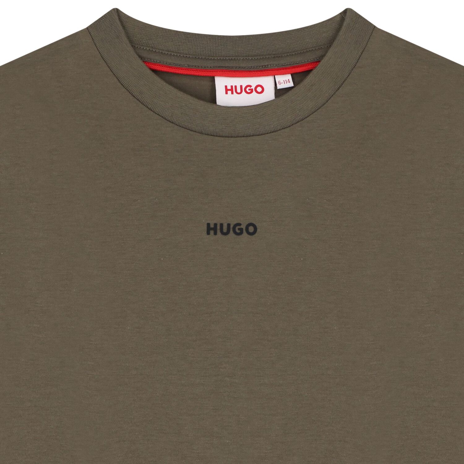 تي شيرت أولاد بالشعار باللون الأخضر, 4, hi-res