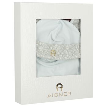 Baby Boys Blue & Gold Logo Babygrow Gift Set 