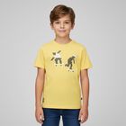 Boys Yellow Skateboarder T-Shirt, 1, hi-res