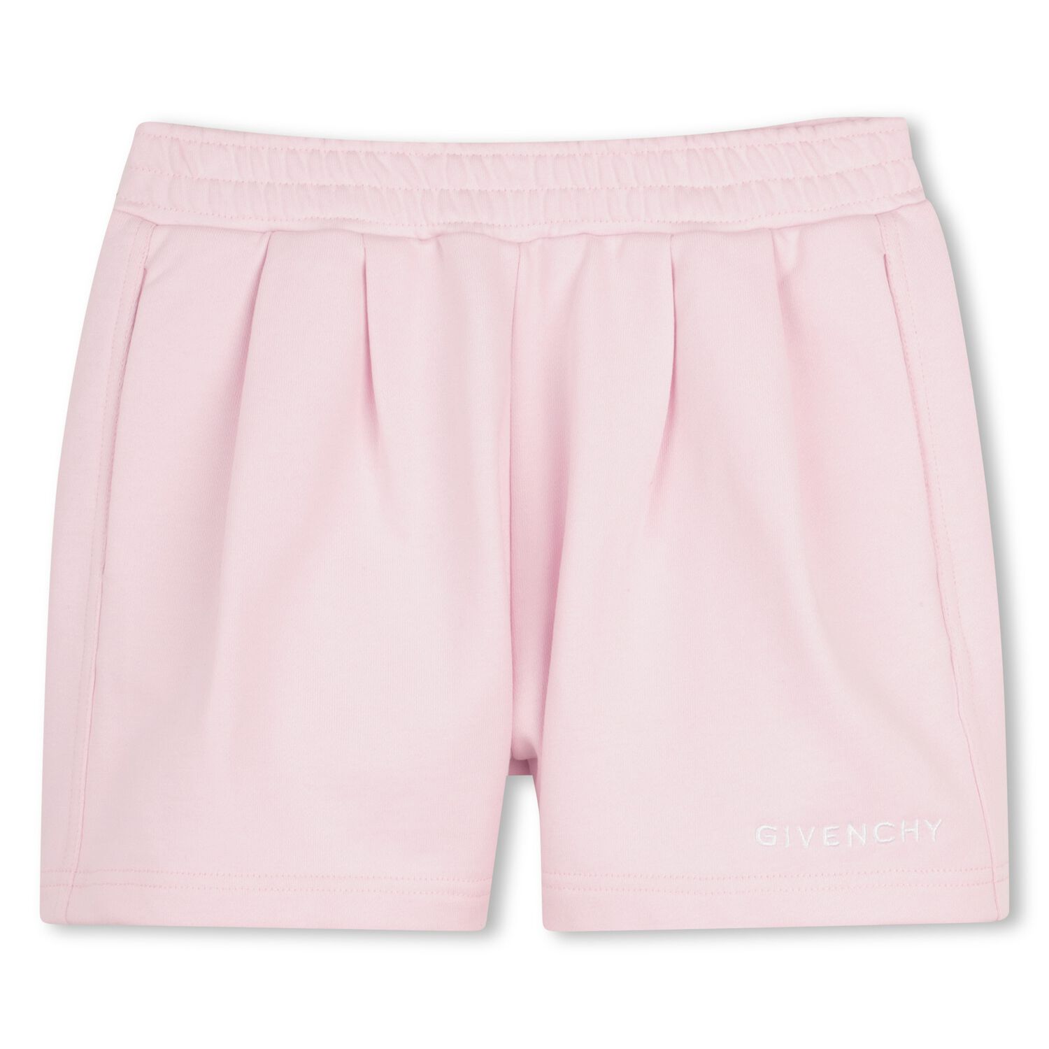Girls Pink Logo Shorts, 1, hi-res