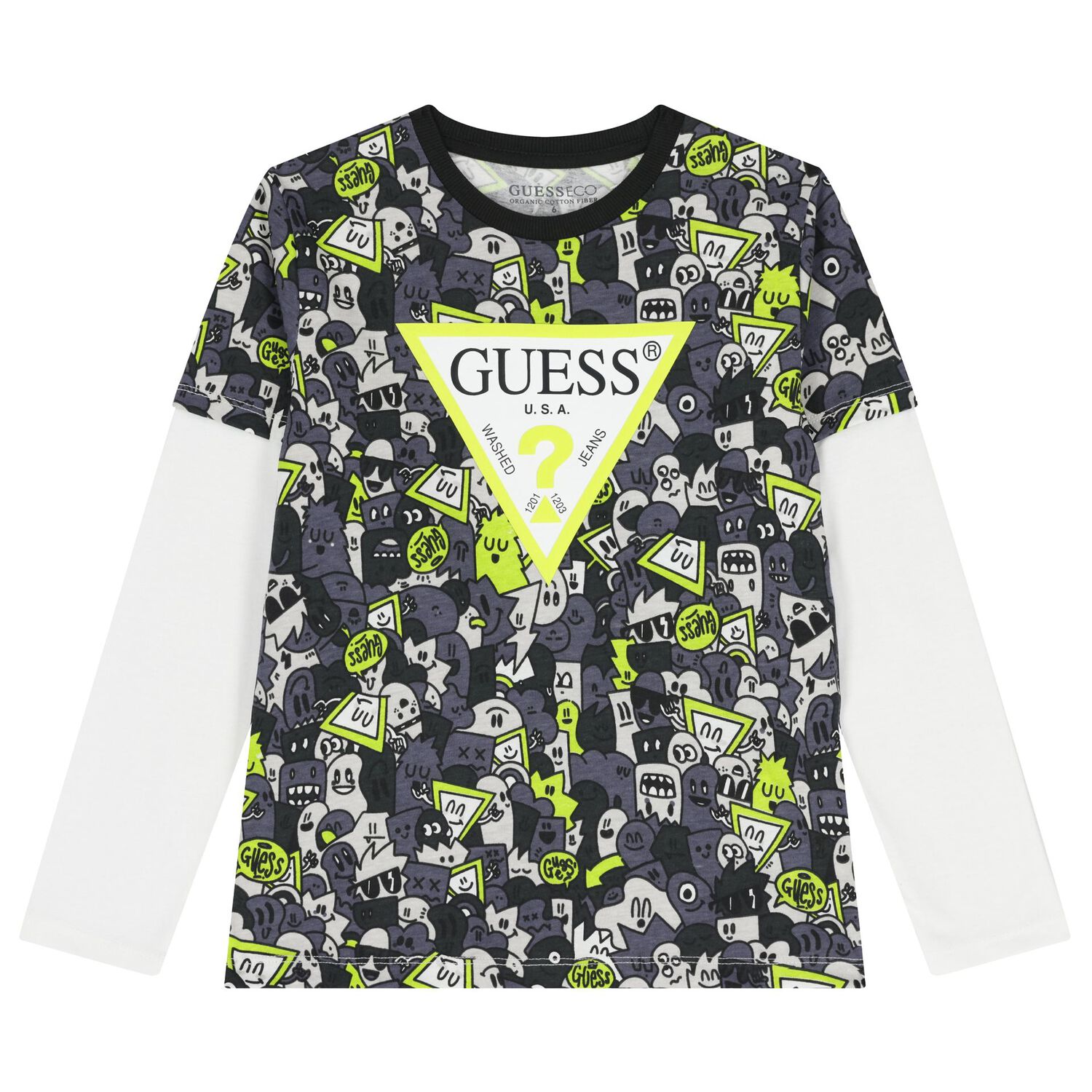 بدلة رياضية رمادية بشعار للأولاد, 4, hi-res image number null